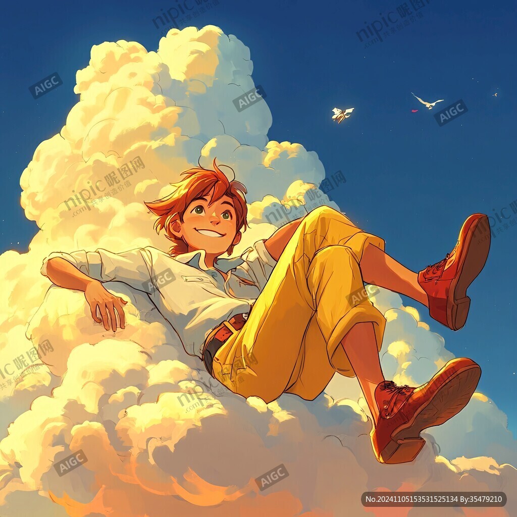 仰望天空少年的心