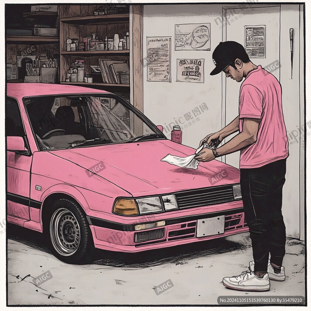 港风插画