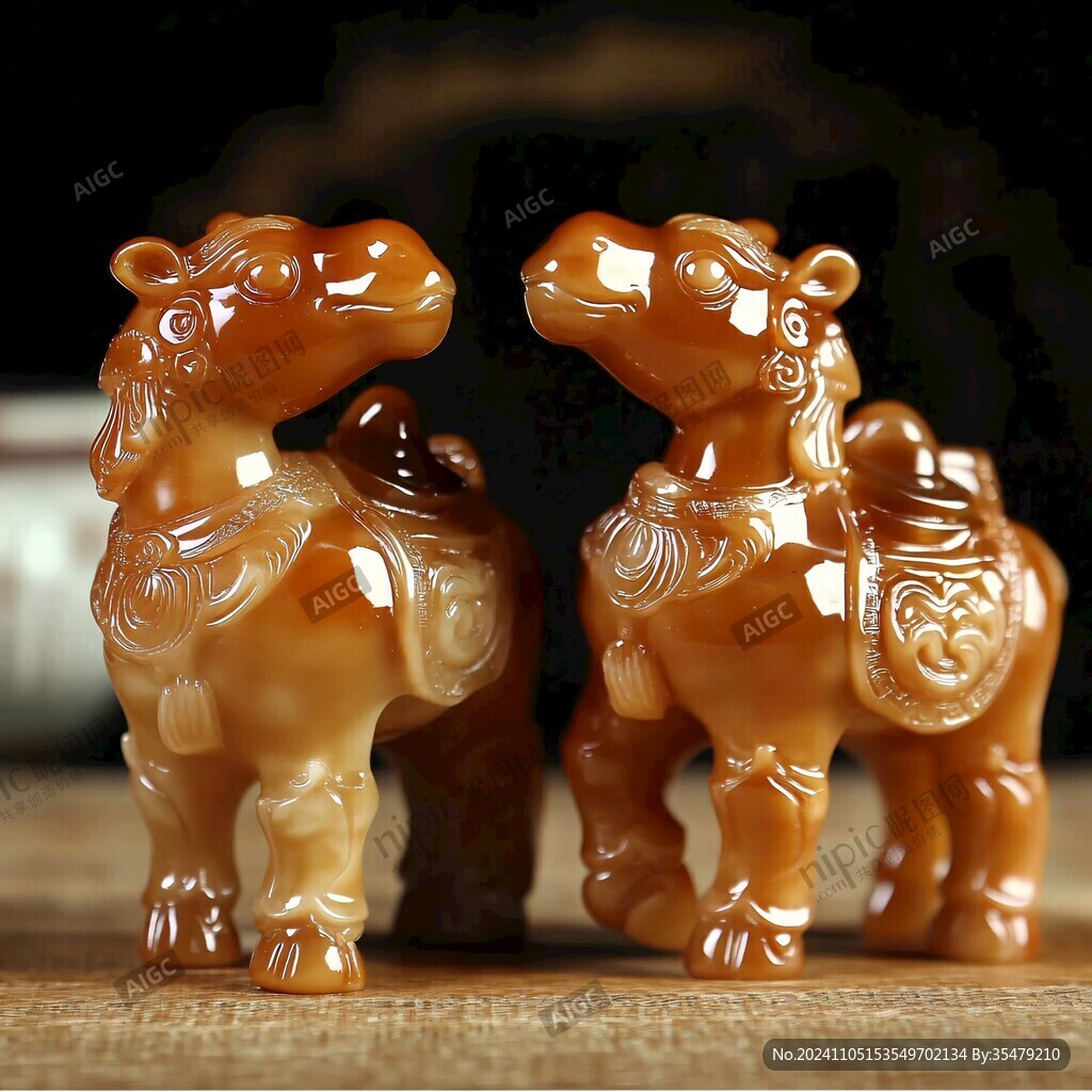丝路神骏摆件