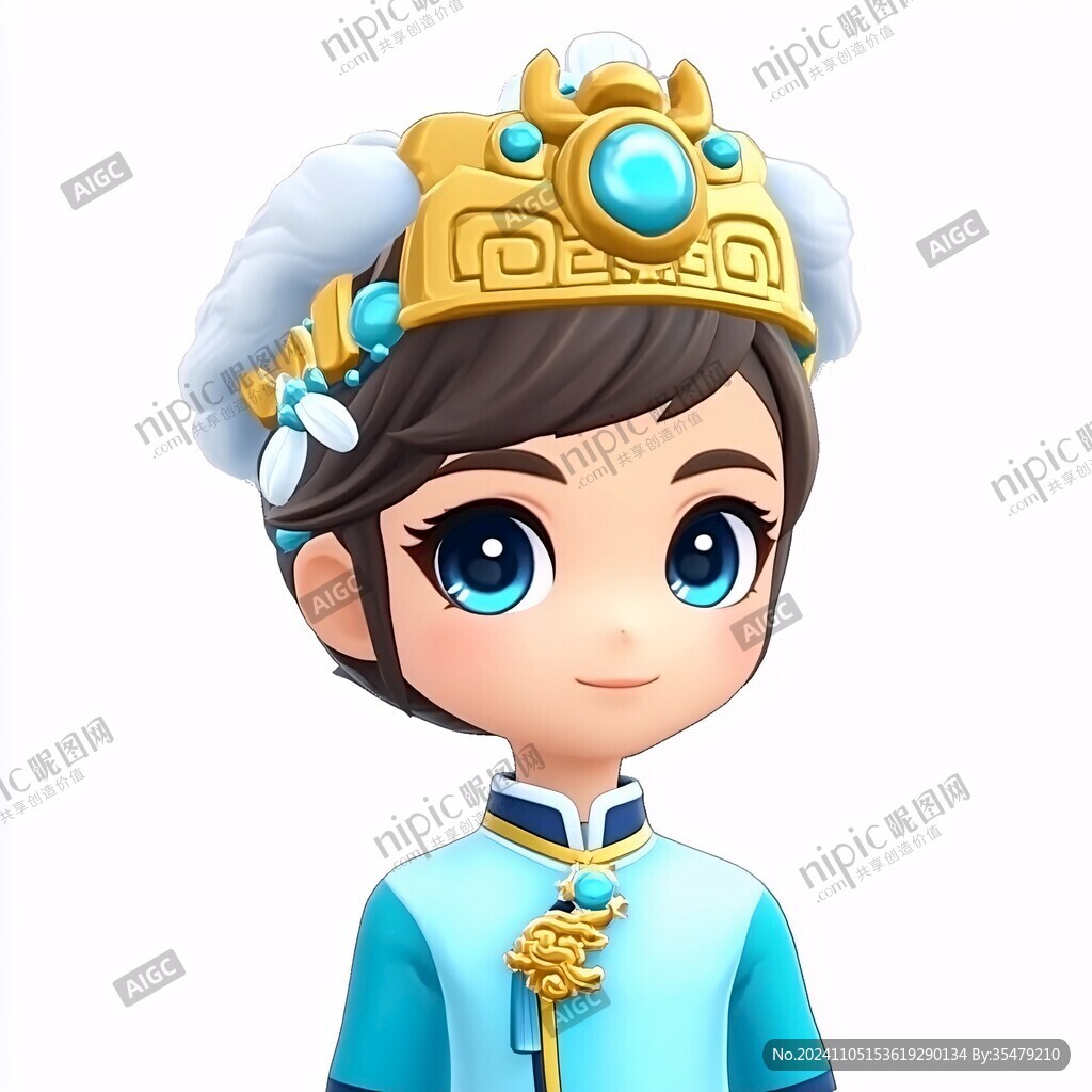 皇权贵族卡通ip形象