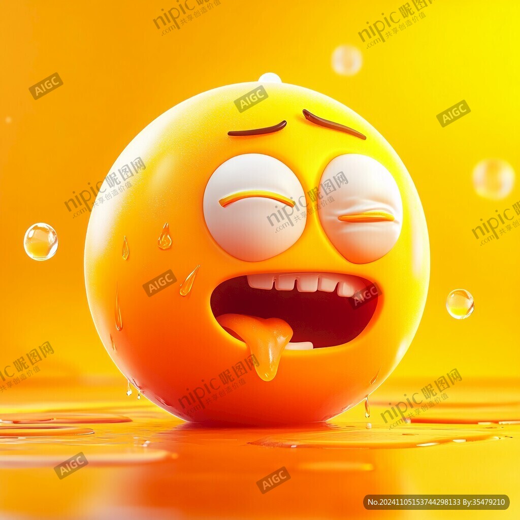 情绪拟人3d元素