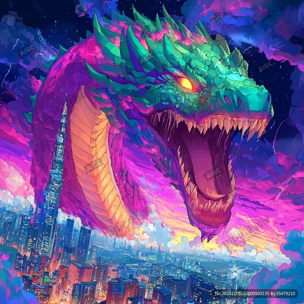 2024龙插画