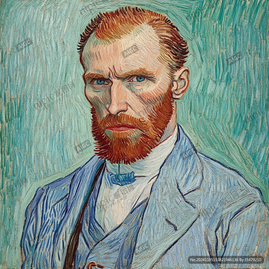 没有耳朵的梵高自画像