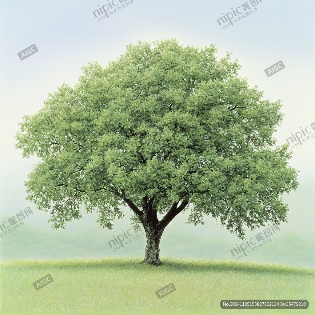 树木果树绿色