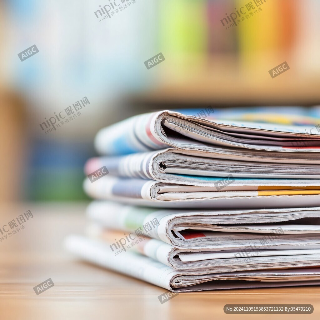 一叠报刊