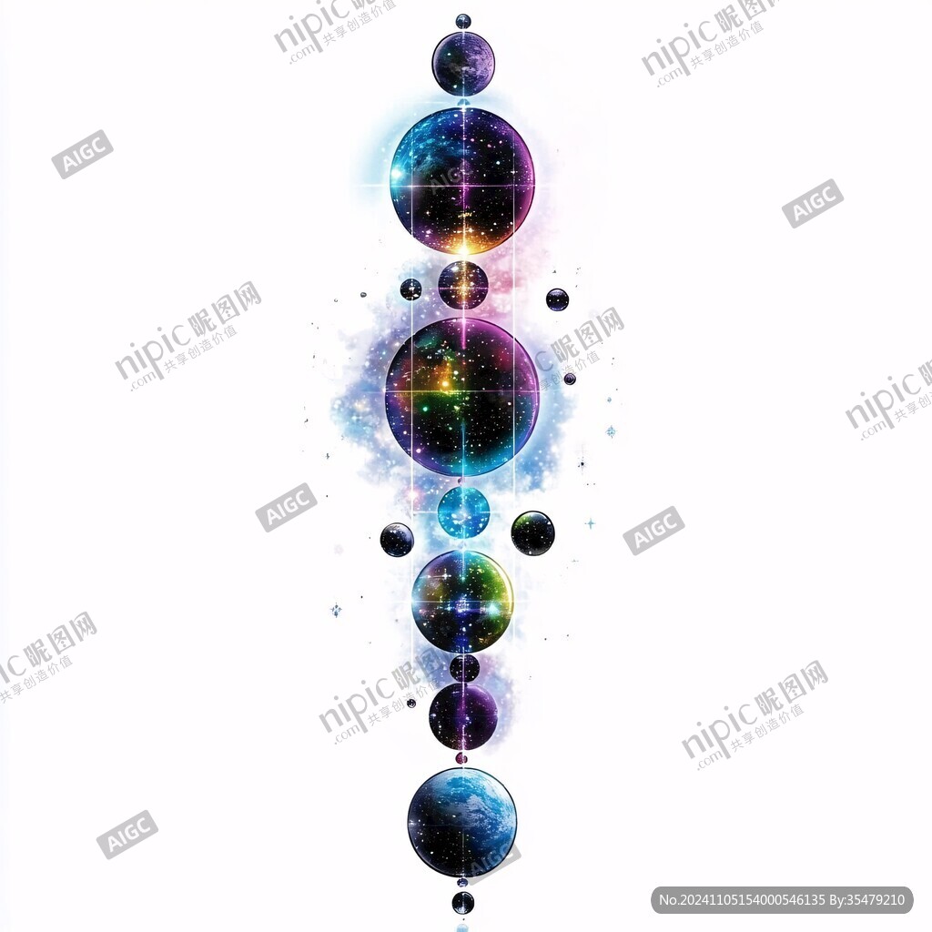 科技星球圆球光线