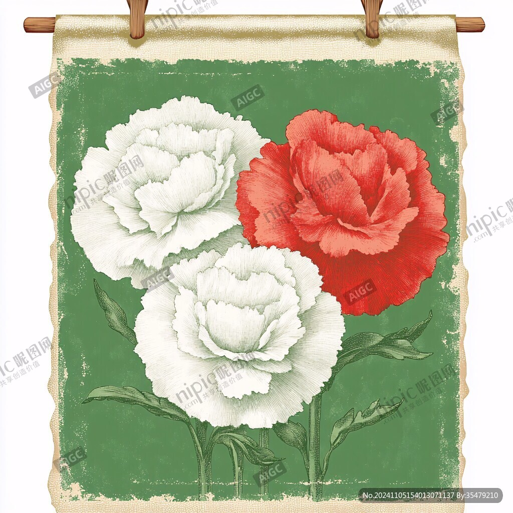 玫瑰花画板