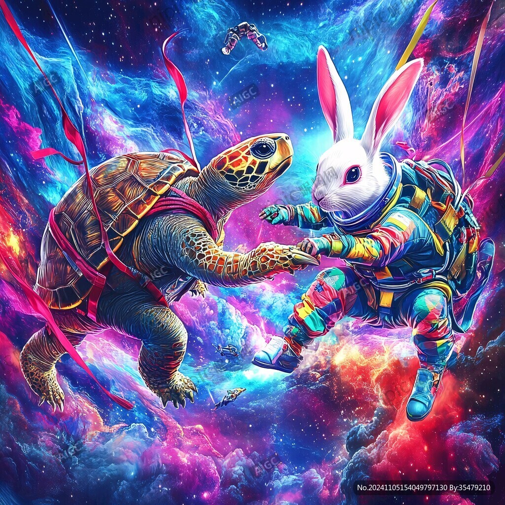 兔年太空美陈