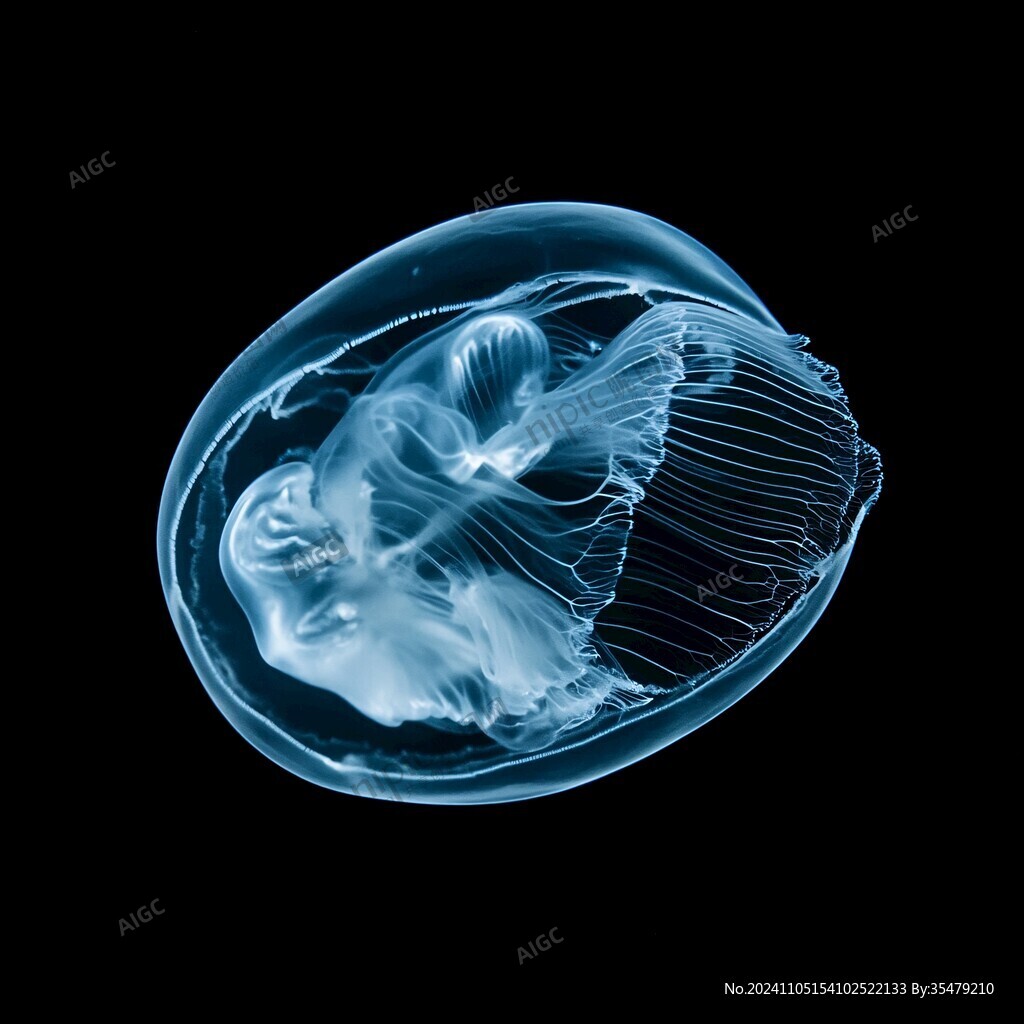 海洋动物水母高清图片