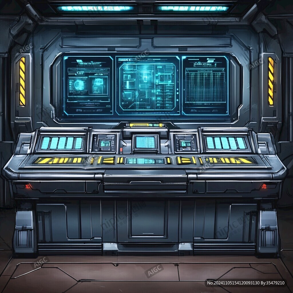 宇宙飞船控制室