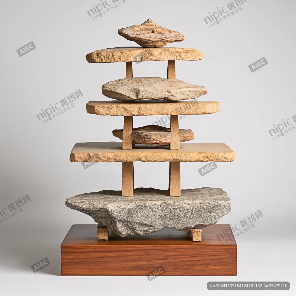 木石摆件