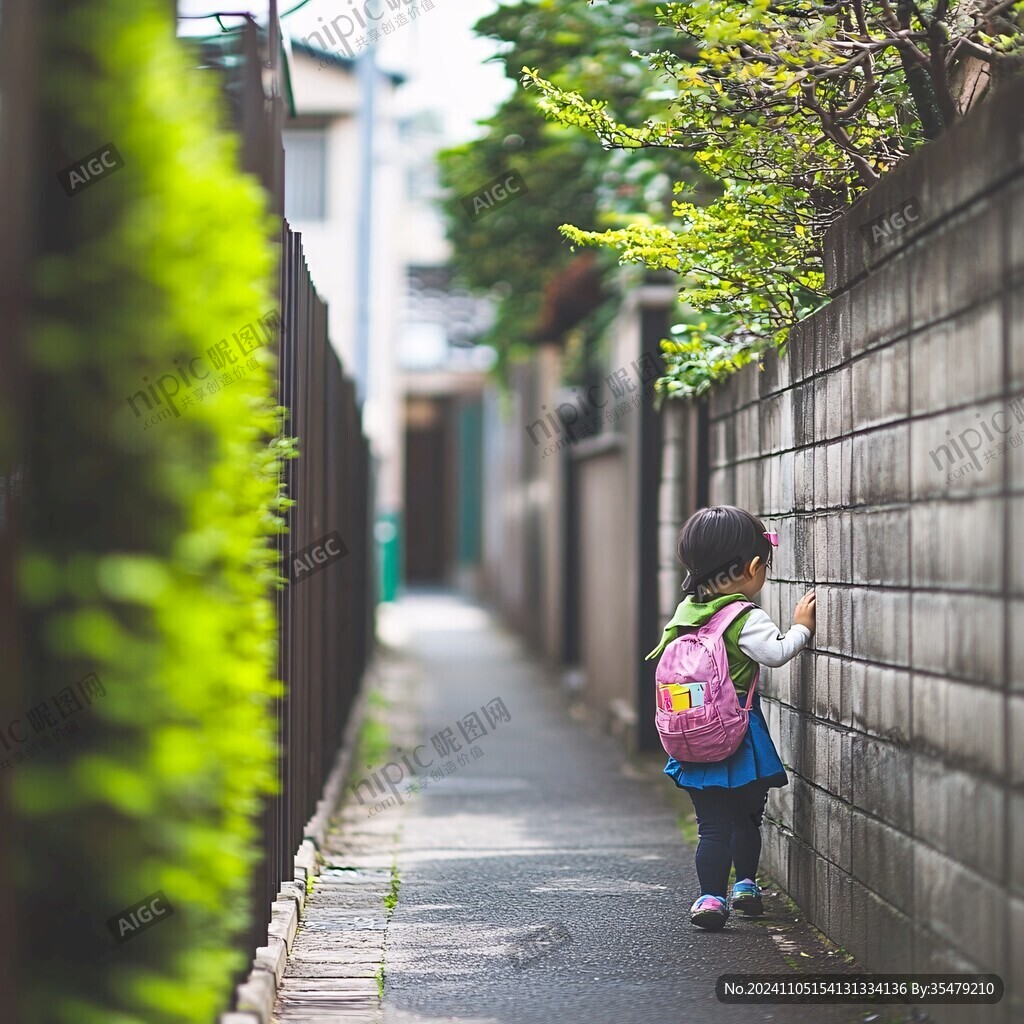 放学回家的孩子
