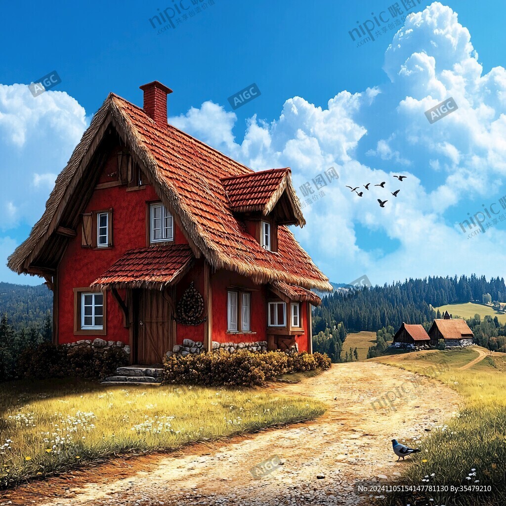 欧式小屋图片素材下载