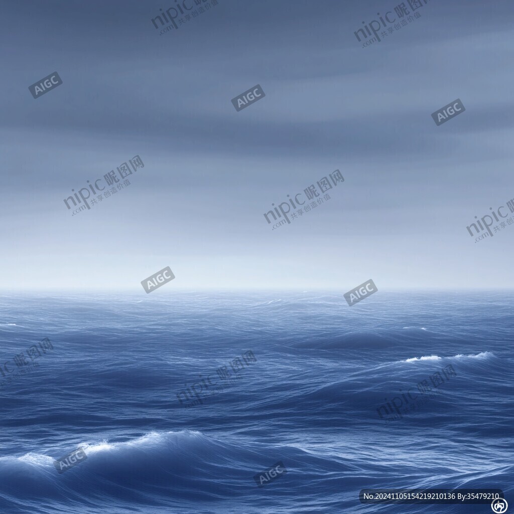 海洋海底蓝