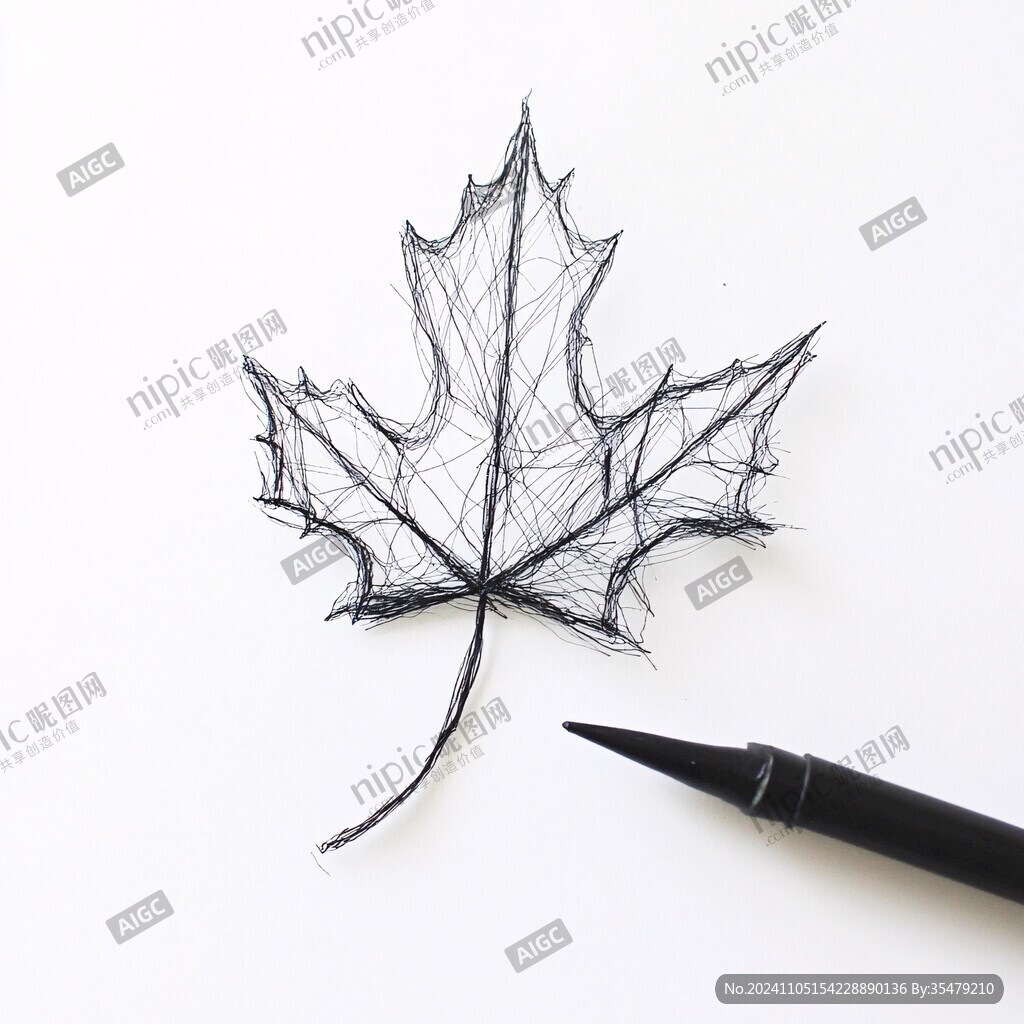 3d树叶画
