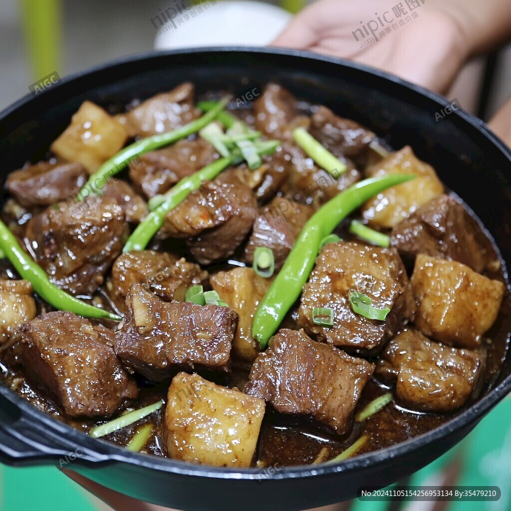 干子焖牛腩