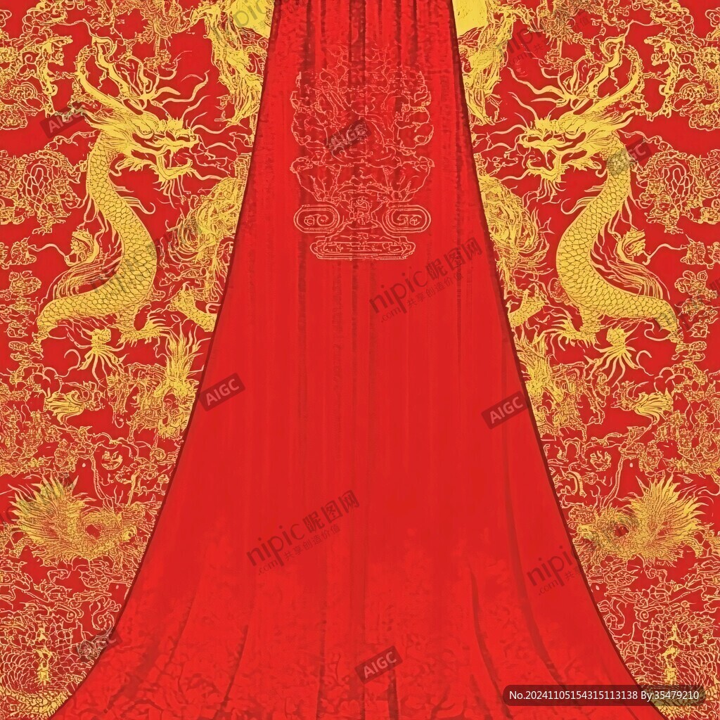 龙年窗帘