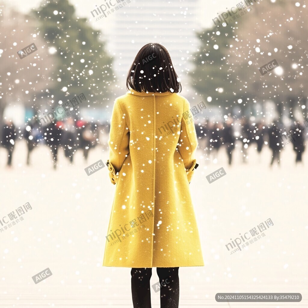 落雪的黄