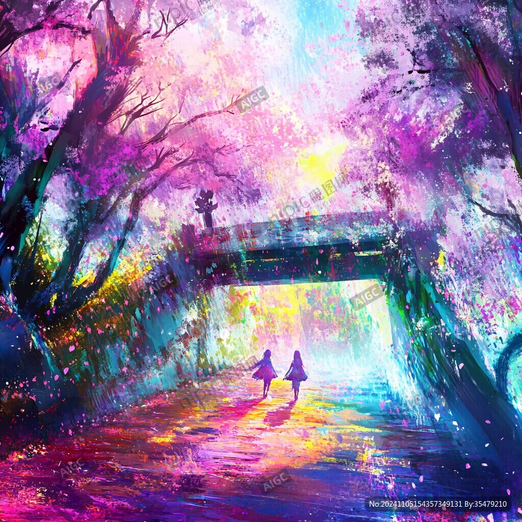 奈何桥插画