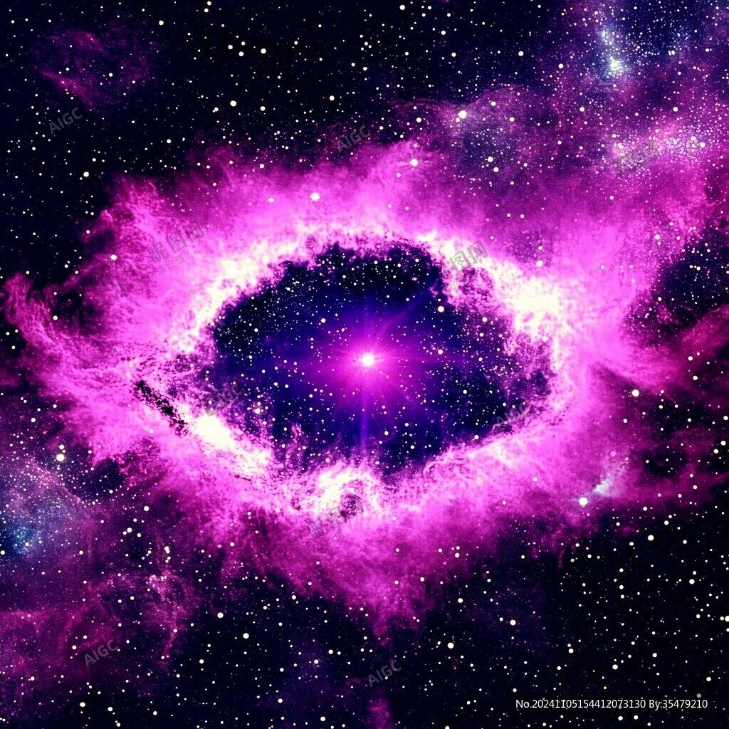 星空宇宙紫色星空