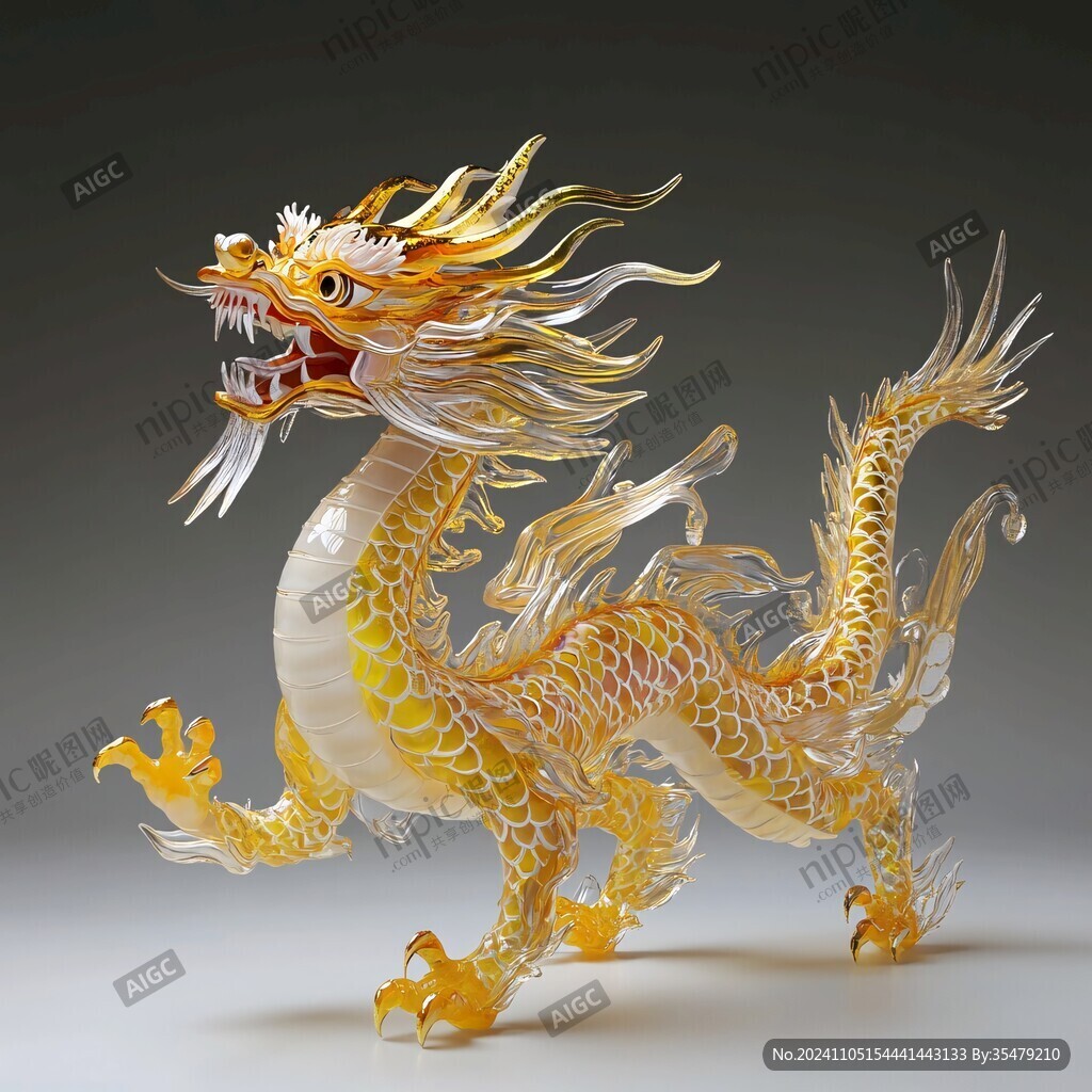 盘着的金龙