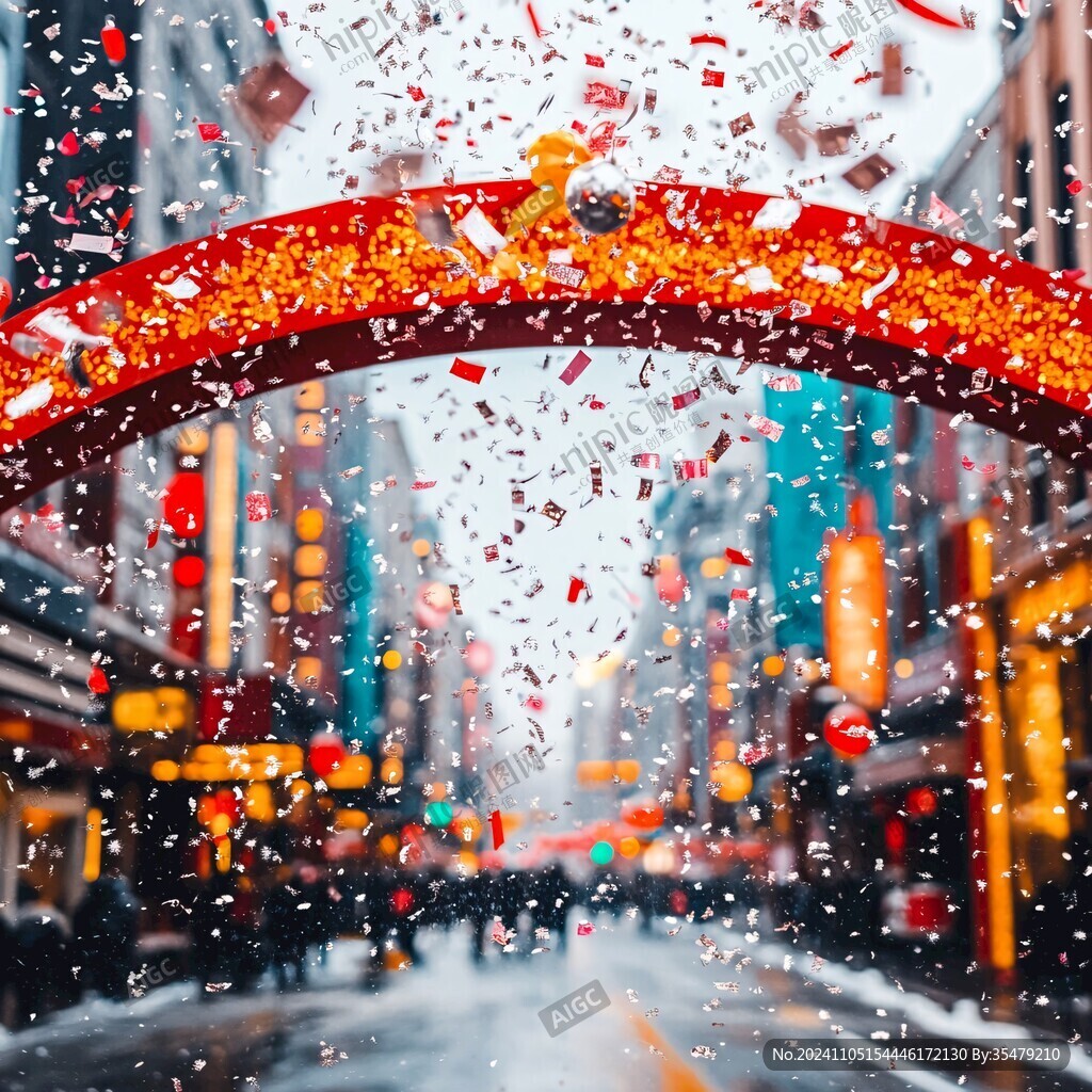 新年拱年货大街