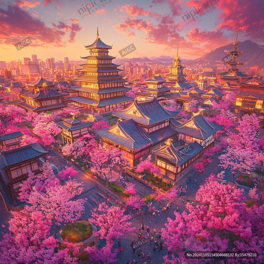 唐朝城市景观