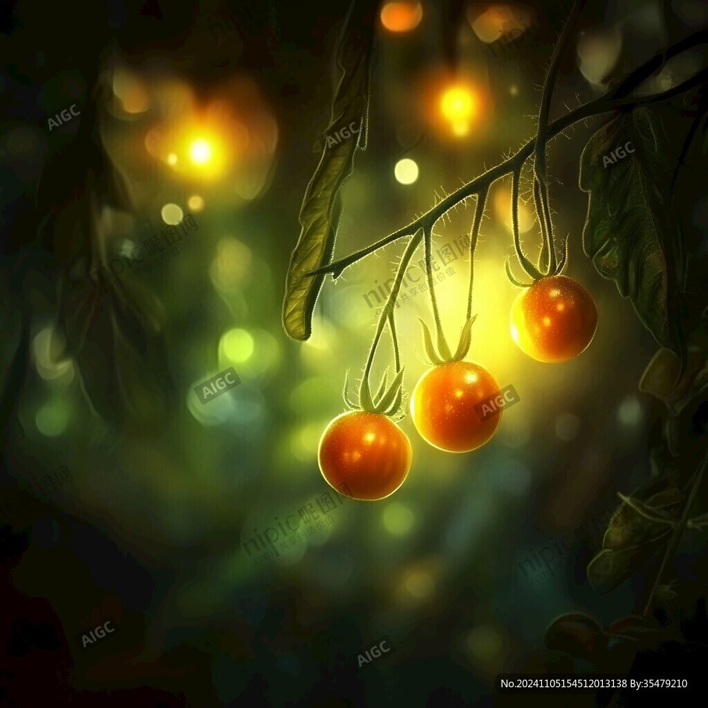 黄皮果插画