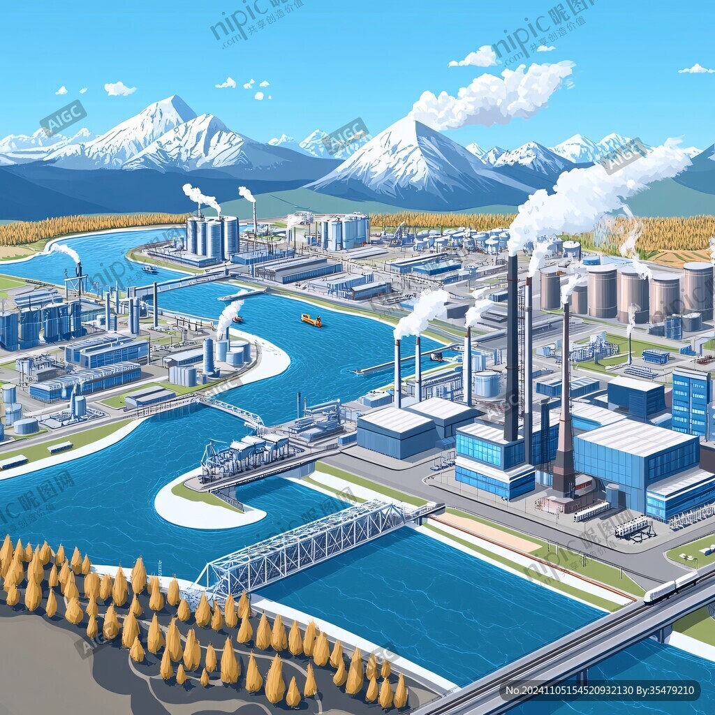 电厂场景海报