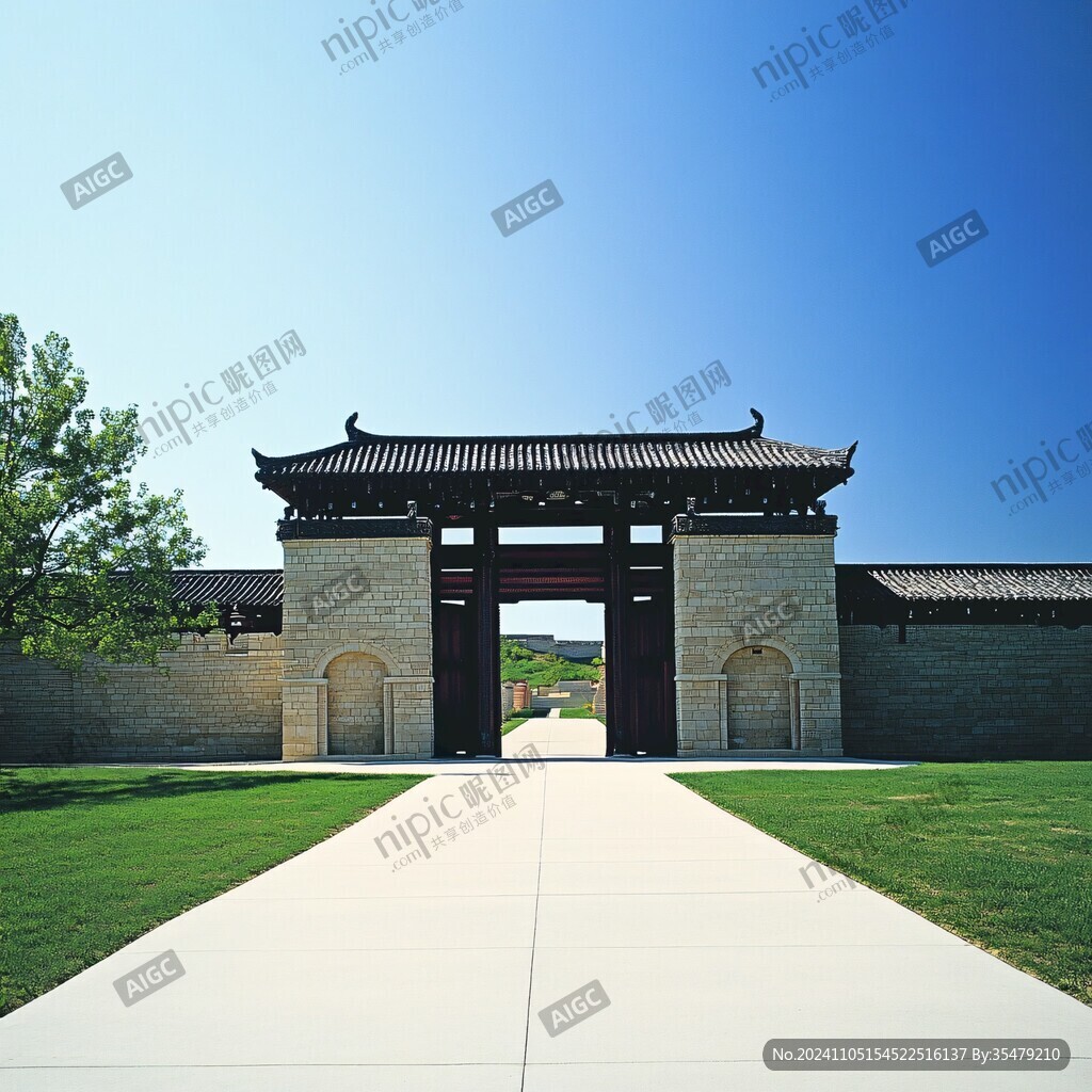 殷墟大门
