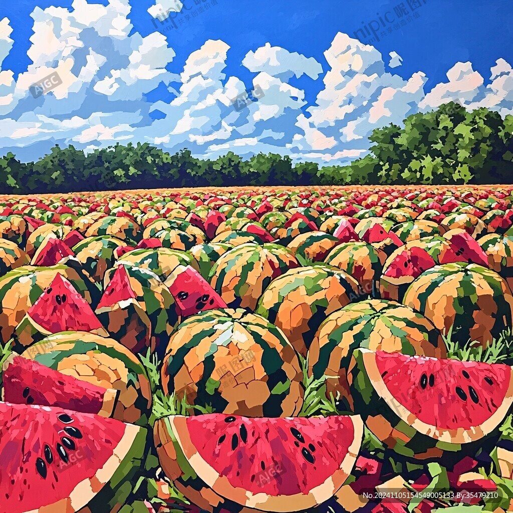 农田大西瓜