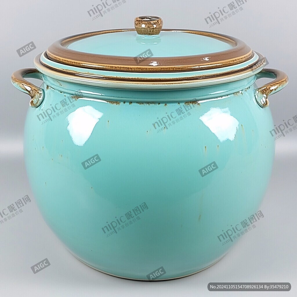 青瓷泡菜罐
