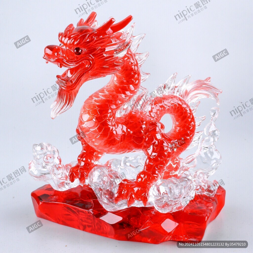 水晶工艺龙