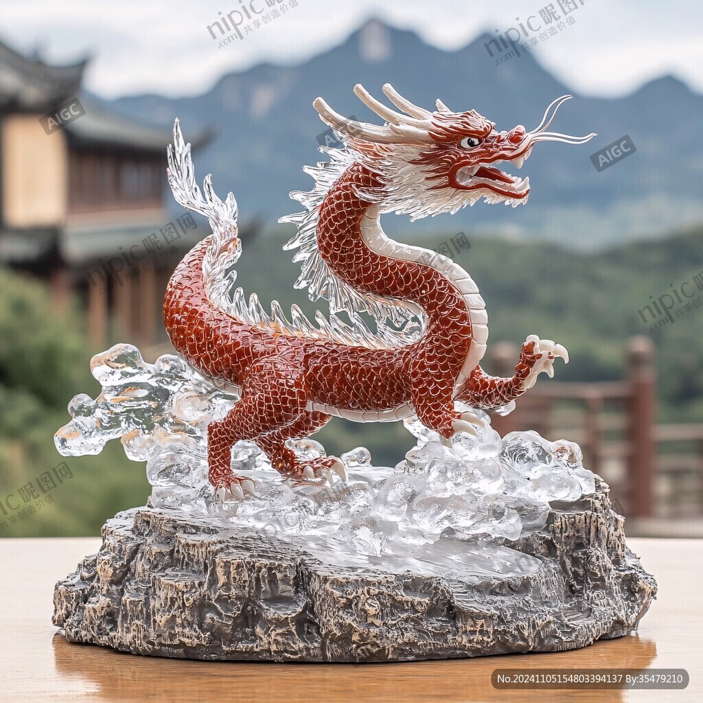 龙年户外摆件