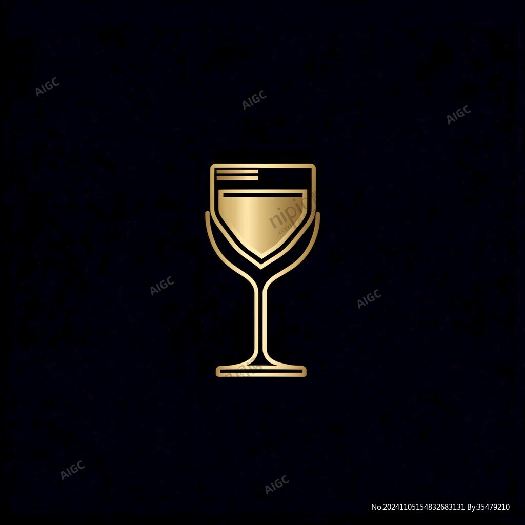 酒杯logo标志