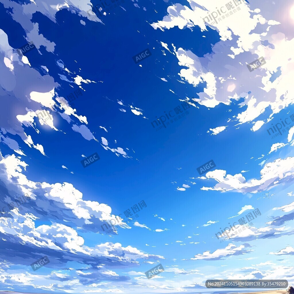 动漫天空素材