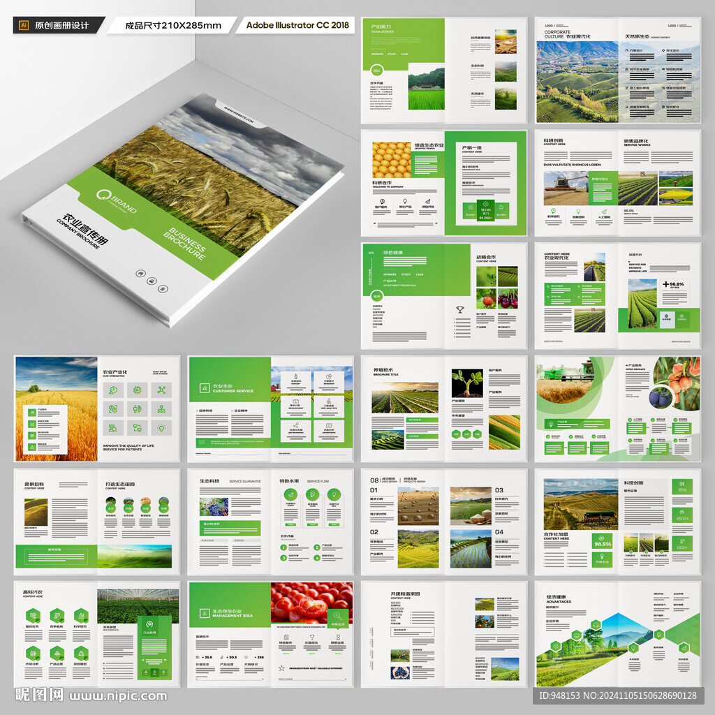 农产品画册
