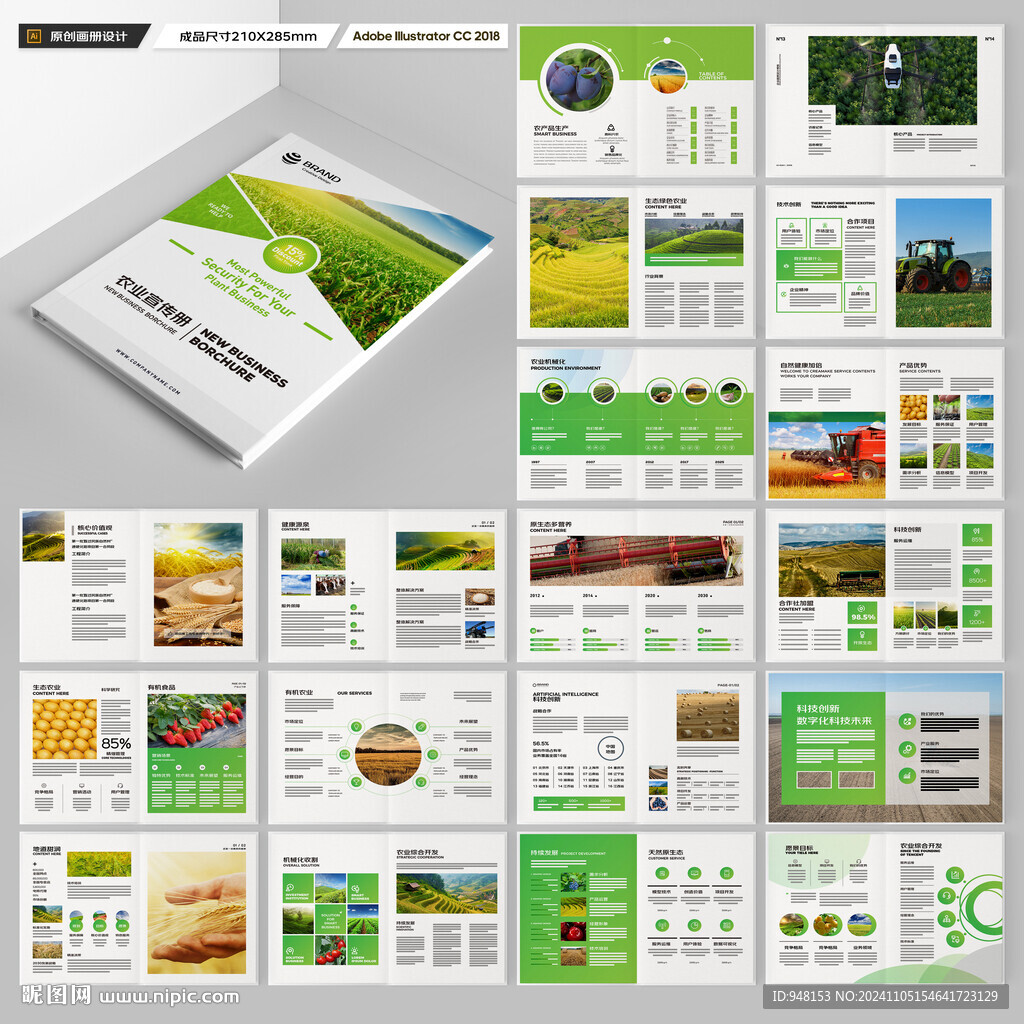 农产品宣传册