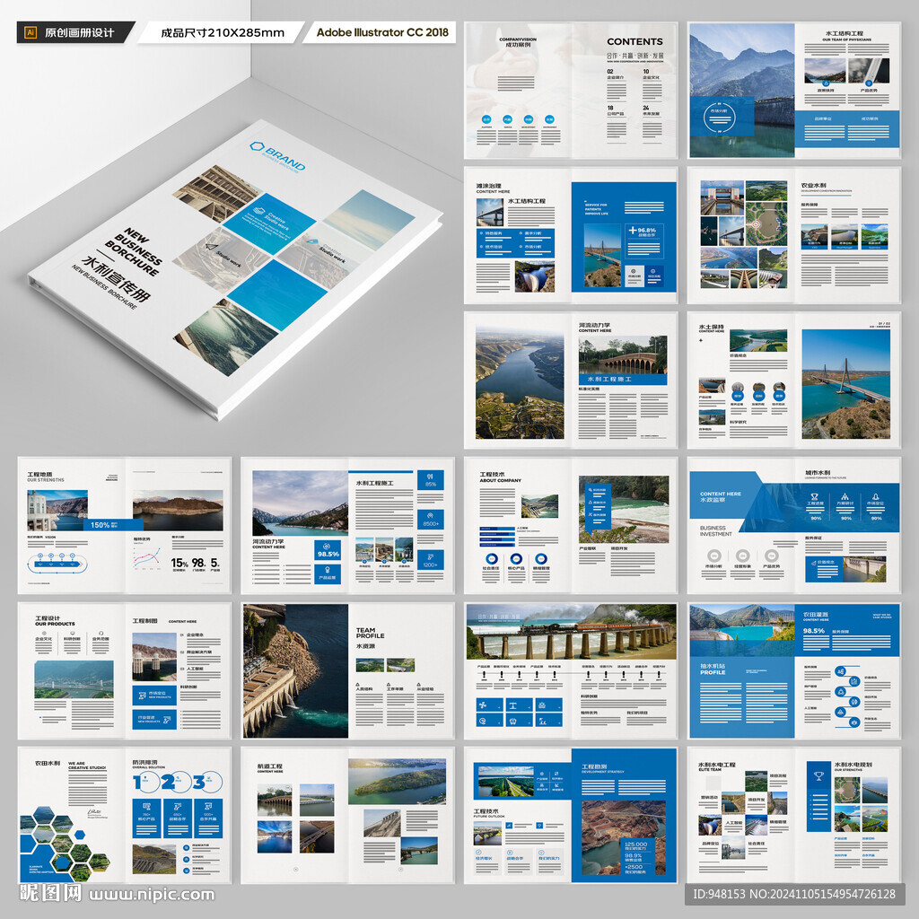 大坝宣传册 