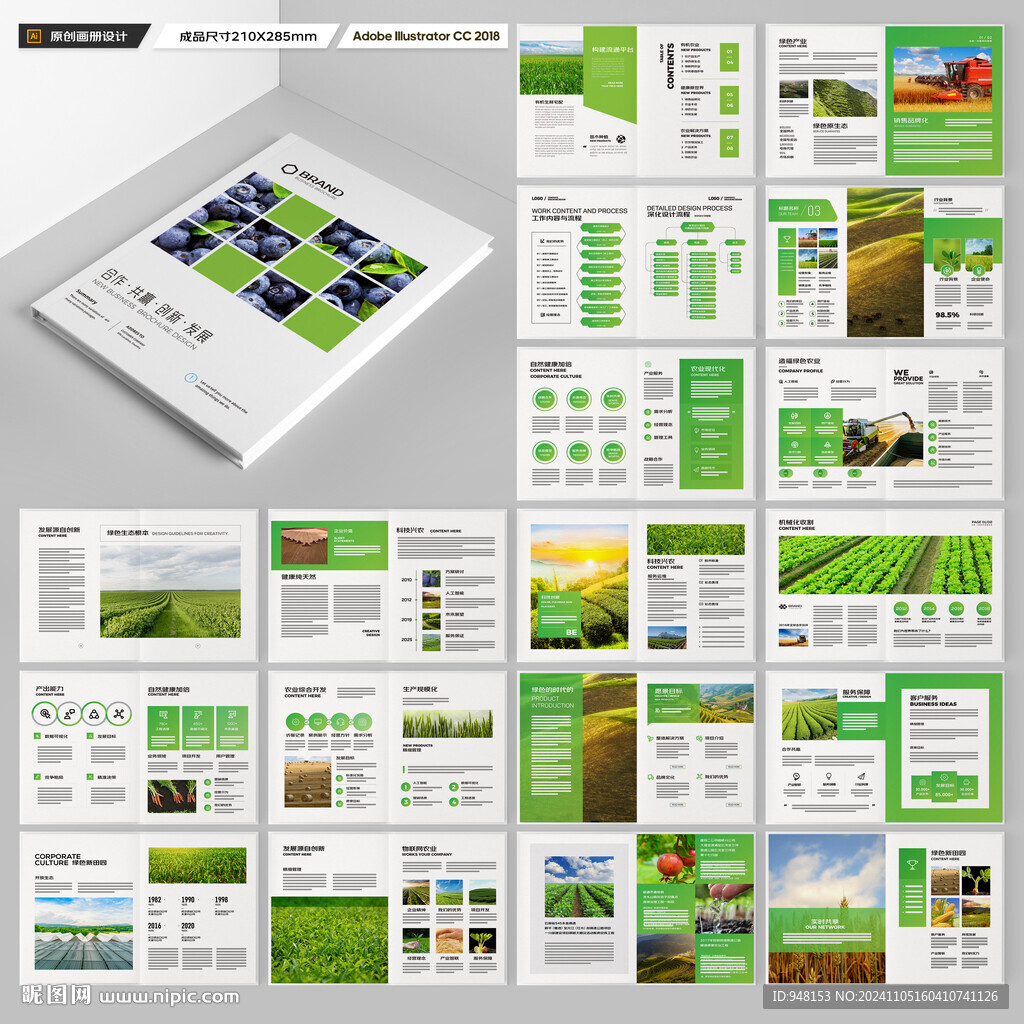农业科技画册