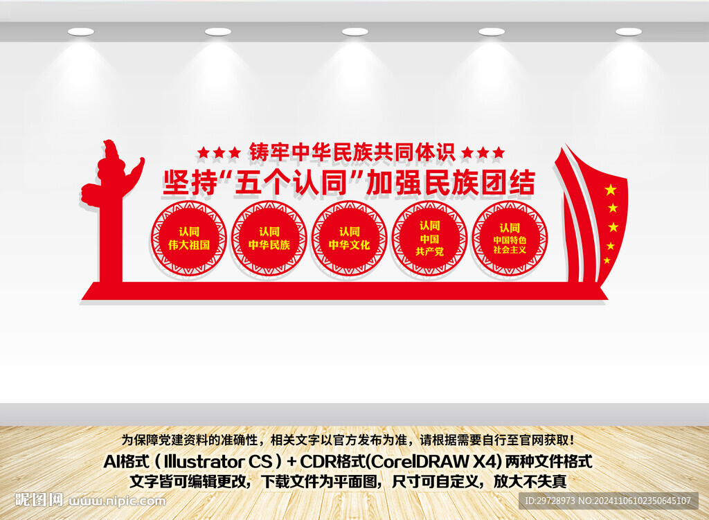 民族团结五个认同
