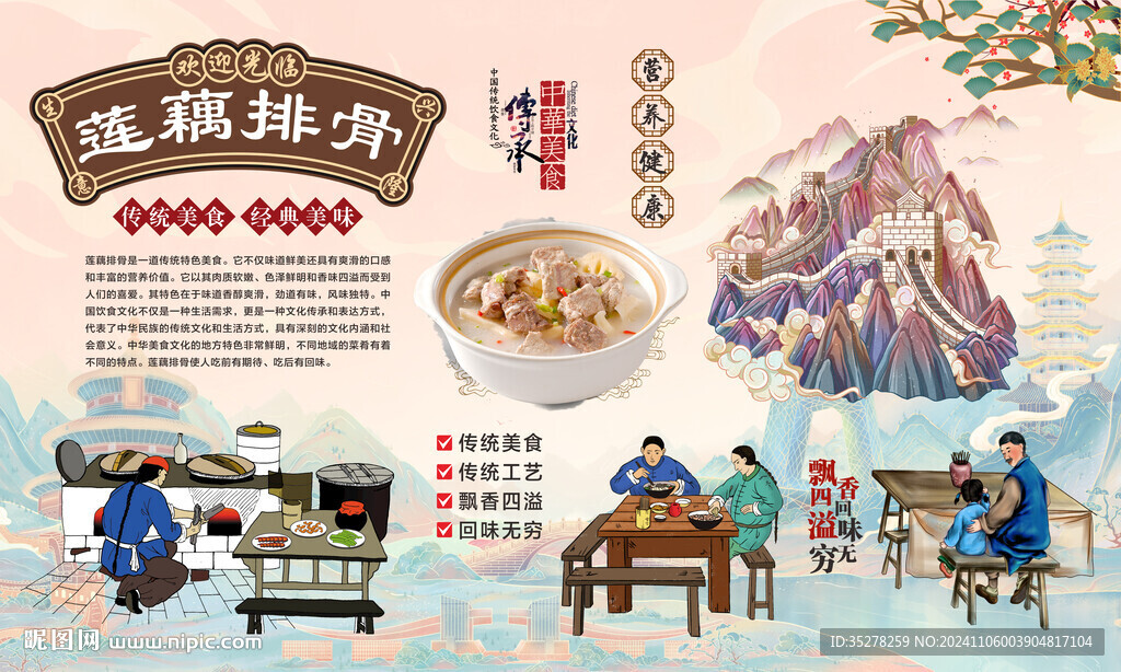 莲藕排骨汤