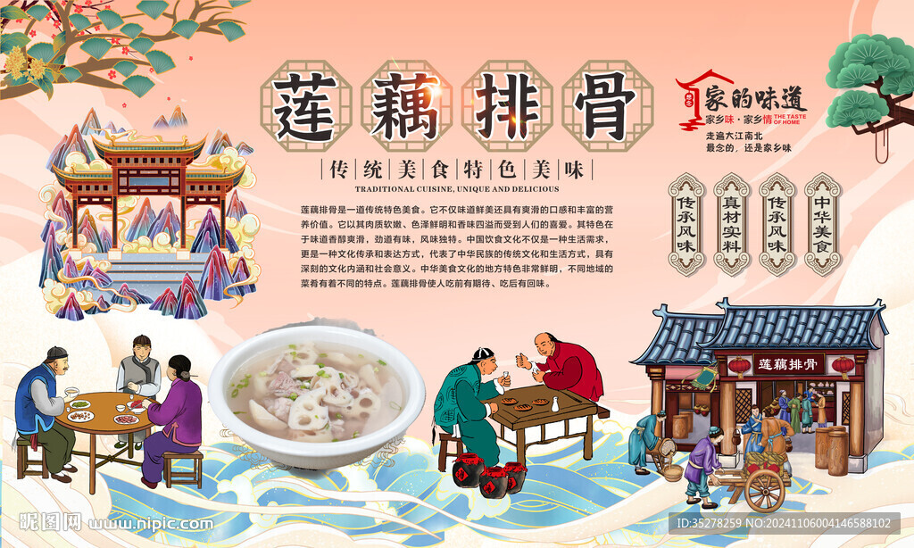 莲藕排骨汤
