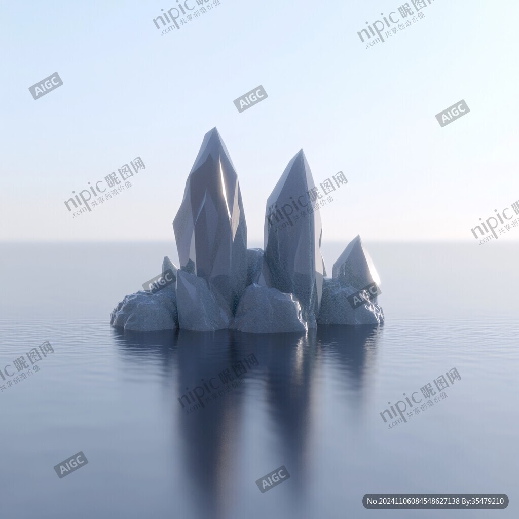 3d冰山