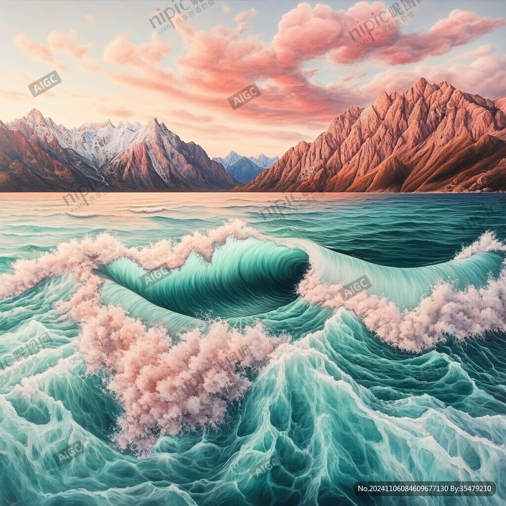 海洋流体画