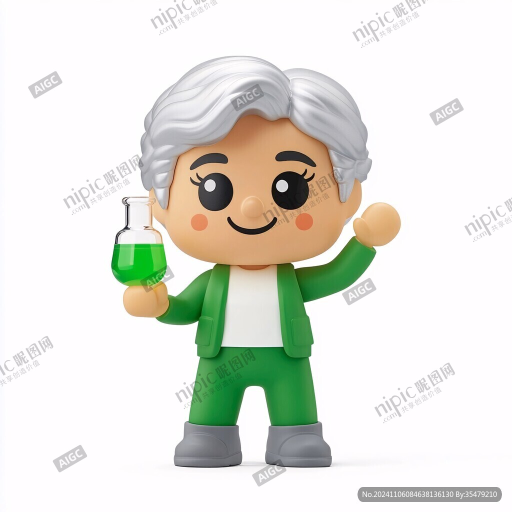 小科学家卡通形象设计
