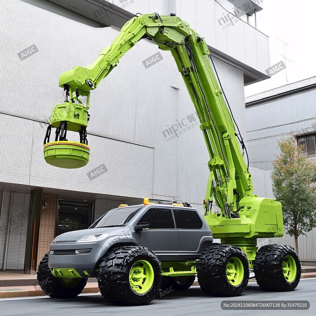 悬臂工程车