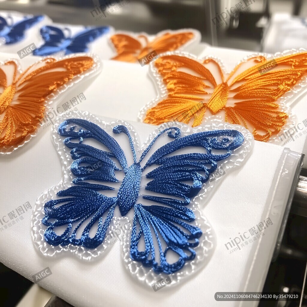 蝴蝶糖画