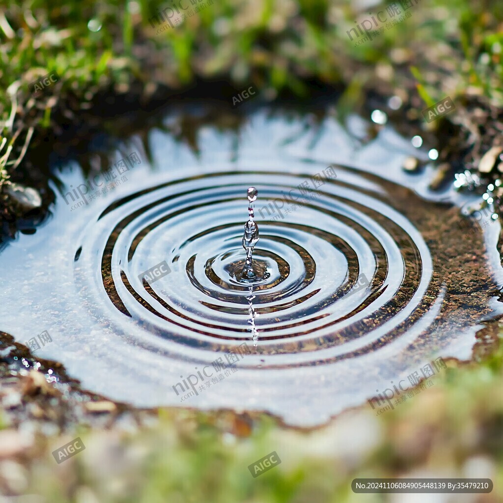 山泉水滴漏
