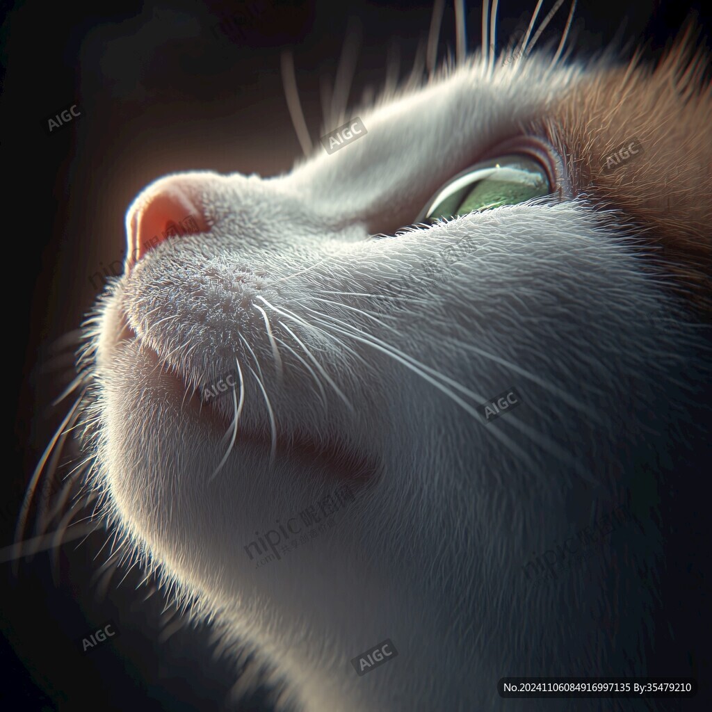 猫咪侧脸